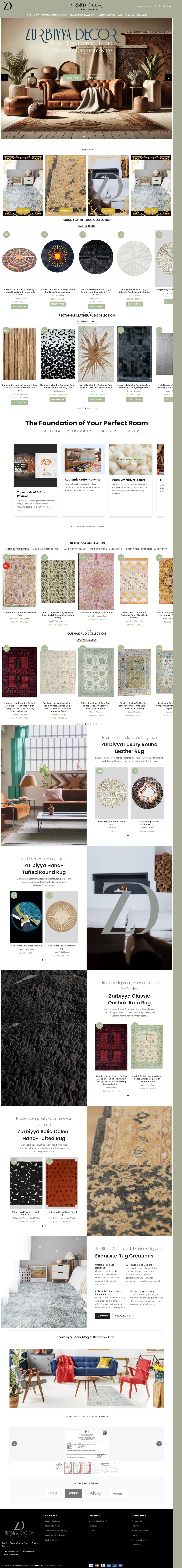 Zurbiyya Decor Website